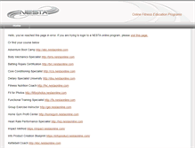 Tablet Screenshot of nestaonline.com